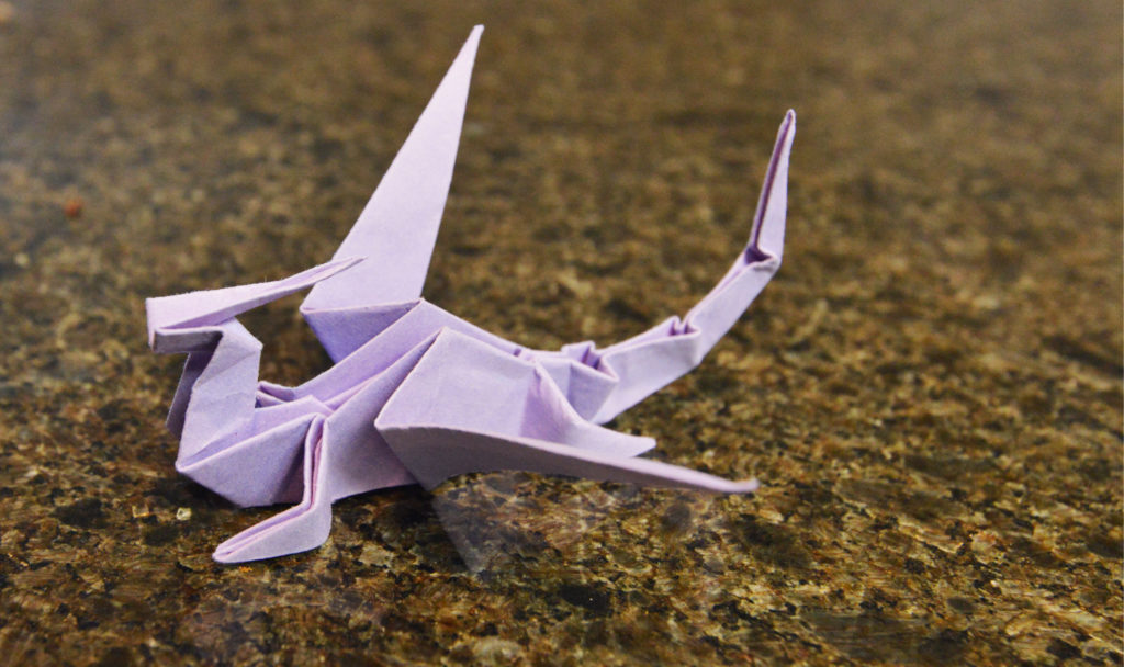 dragon origami