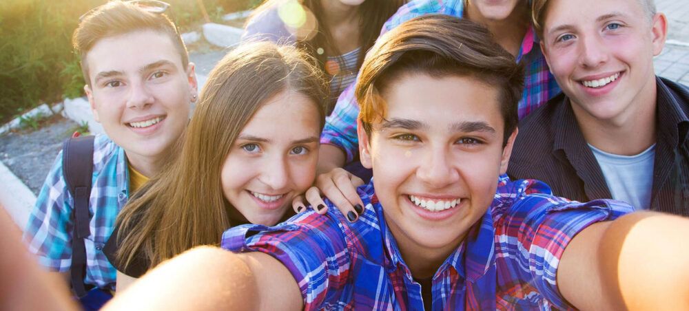 teens using Invisalign chewies